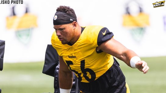 Problems Mount For Steelers As Alex Highsmith Suffers Potentially Severe Groin Injury. Photo by Jordan Schofield / SteelerNation (X: @JSKO_PHOTO)